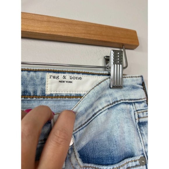 Rag & Bone Nina High Rise Ankle Flare Denim Jeans Jade Women's Size: 27 NWT - Picture 6 of 9
